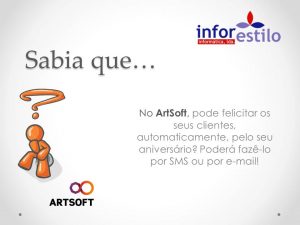Dica Artsoft - Felicitacao Clientes