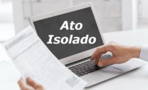 ato isolado declaracao irs